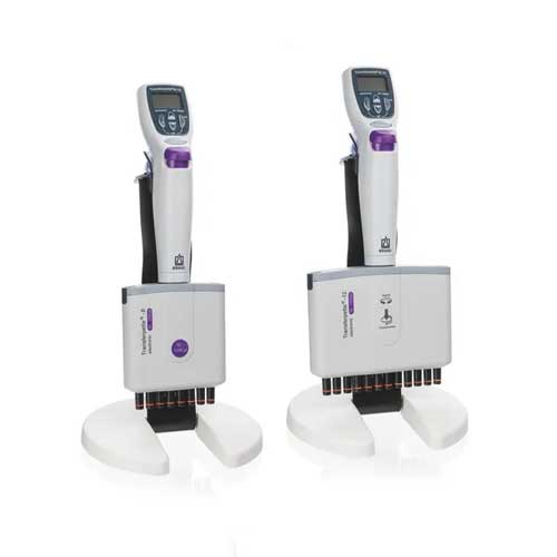 德国 BRAND 普兰德 Transferpette®-8/12 electronic 8/12 通道电动多通道微量移液器 50-1250μL DE-M 认证高通量电动移液枪