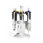 德国BRAND普兰德移液器支架 Transferpette pro/S/电动移液器通用单支/旋转6孔枪架 实验室移液枪收纳架
